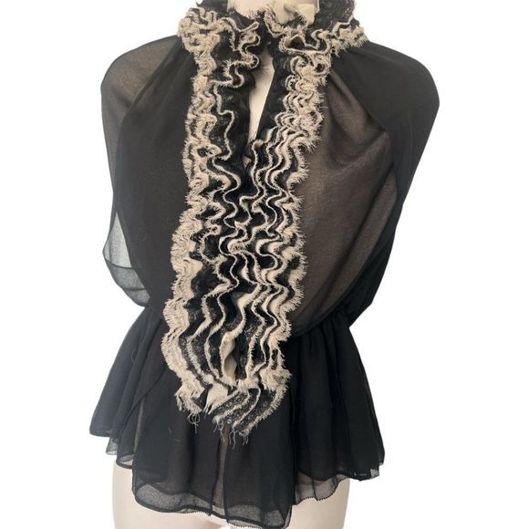 Robert Rodriguez Neiman Marcus Sleeveless Blouse women's sz S - Picture 3 of 16